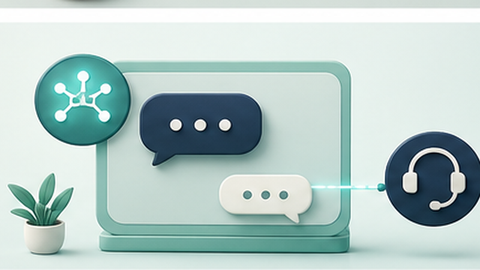 Editorial illustration for AI Customer Service With a Safe Human Handoff