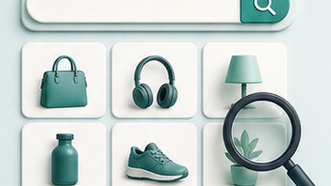 Editorial illustration for Ecommerce Site Search: Help Shoppers Find the Right Product Faster