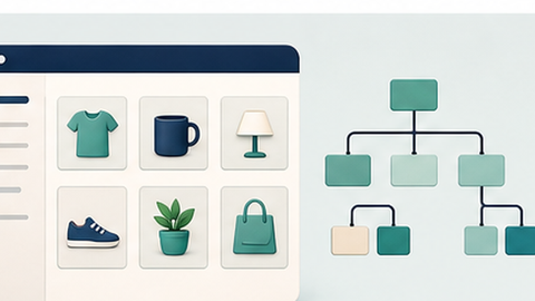 Editorial illustration for How to Structure Product Collections for Easier Shopping