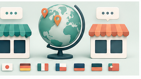 Editorial illustration for International Storefront Setup: Markets, Currency, Language, and Operations