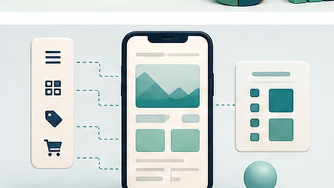 Editorial illustration for Mobile Ecommerce Navigation: A Practical Information Architecture Guide