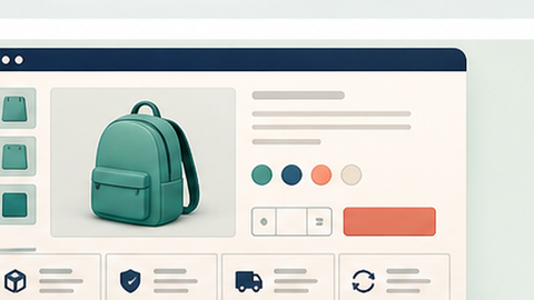 Editorial illustration for Product Page Information Architecture That Helps Customers Decide