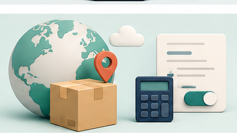 Editorial illustration for Shipping and Tax Setup for a New Online Store